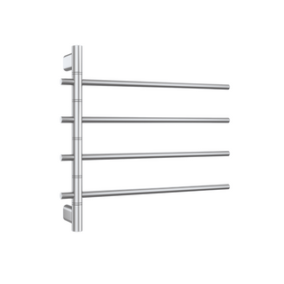 Thermorail USV41 4 Bar Non-Heated Swivel Towel Rail - Polished Stainless Steel