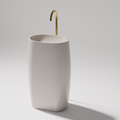 Pietra Bianca Unique Freestanding Basin - Charcoal - PBS2034-C