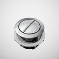 Caroma Urbane II Wall Faced Close Coupled Flush Button - Chrome - 687071C
