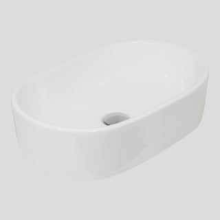 Argent Grace Neu 520 Oval Above Counter Basin - Gloss White - V1052