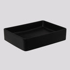 Argent Grace Neu 470 Rectangular Vessel Basin - Matte Black - V2147MB