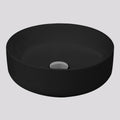 Argent Grace Neu 355 Round Vessel Basin - No Tap Hole Matte Black - V3135MB