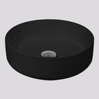 Argent Grace Neu 355 Round Vessel Basin - No Tap Hole Matte Black - V3135MB