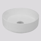 Argent Grace Neu 355 Round Vessel Basin - No Tap Hole Matte White - V3135MW
