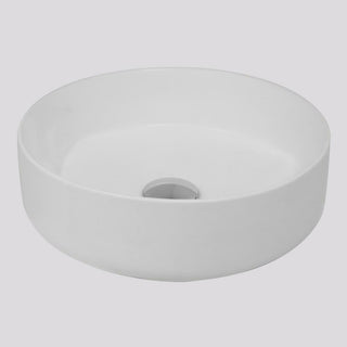 Argent Grace Neu 355 Round Vessel Basin - No Tap Hole Matte White - V3135MW