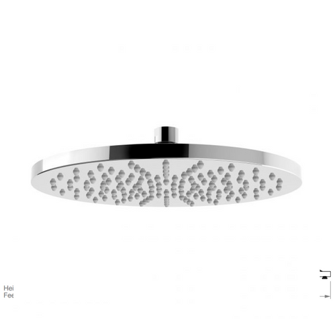 Phoenix Vivid - V531 CHR - Shower Rose 250mm Round