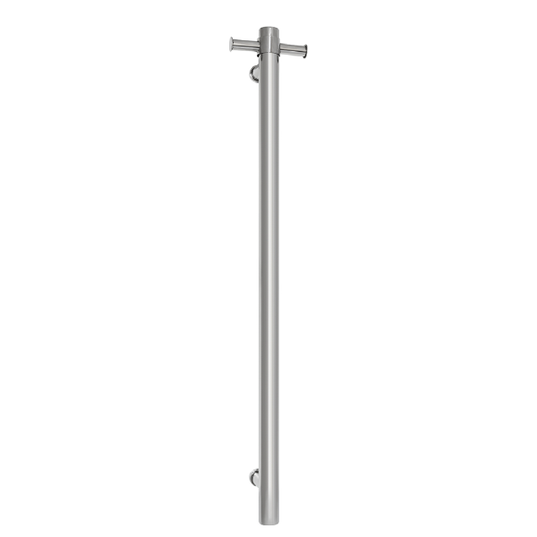 Thermogroup 12V Single Heated 900mm Vertical Bar - VS900H Polished Stainless Steel