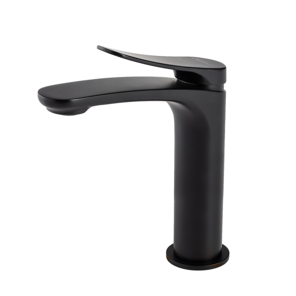 Oliveri Verona Basin Mixer - LF Matte Black - VA300516MB