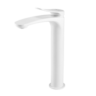 Oliveri Verona Tower Basin Mixer - LF White - VA301507WH