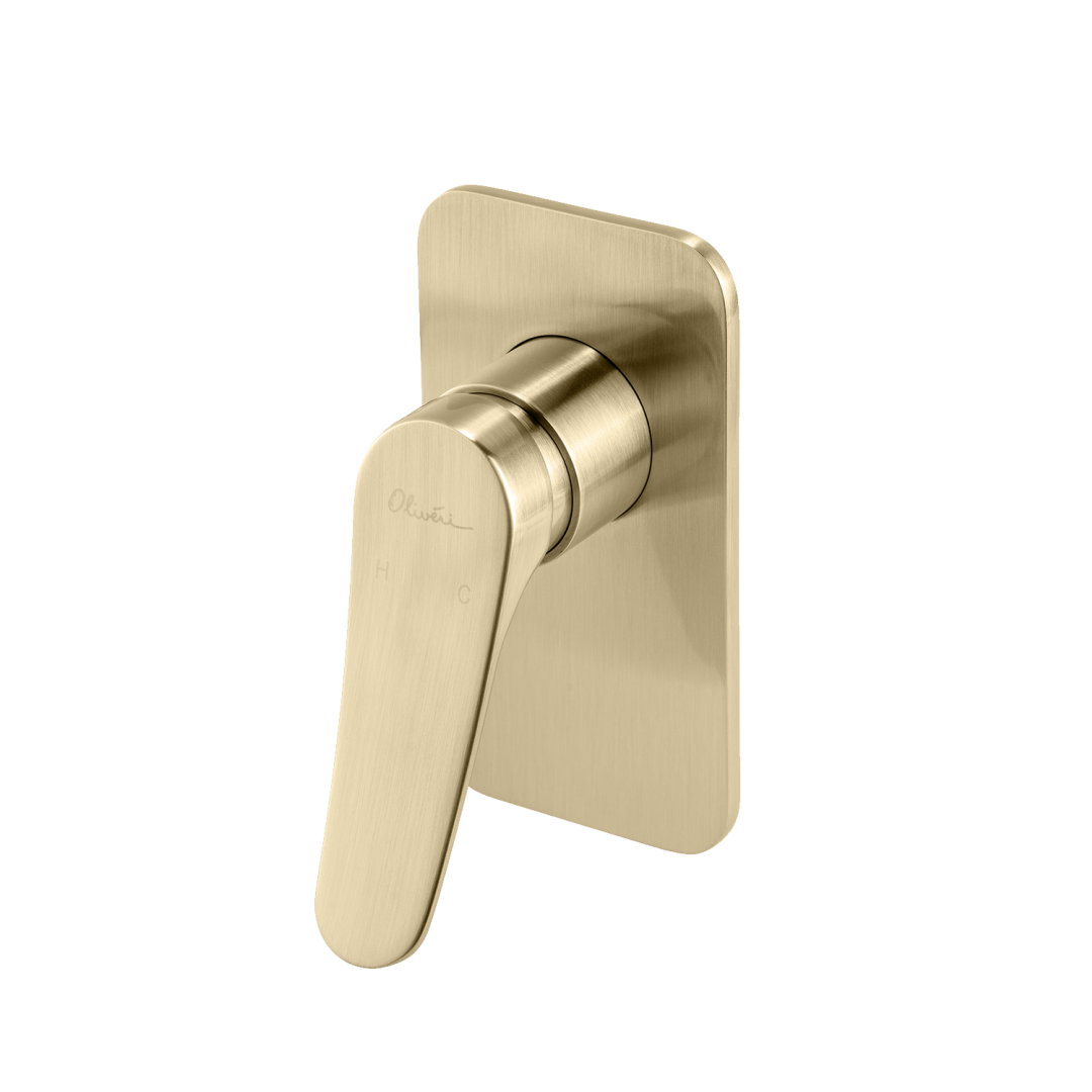 Oliveri Verona Wall Mixer Includes In-Wall Body - LF Classic Gold - VA303503CG