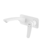 Oliveri Verona Basin Wall Mixer Set Includes In-Wall Body - LF White - VA305507WH