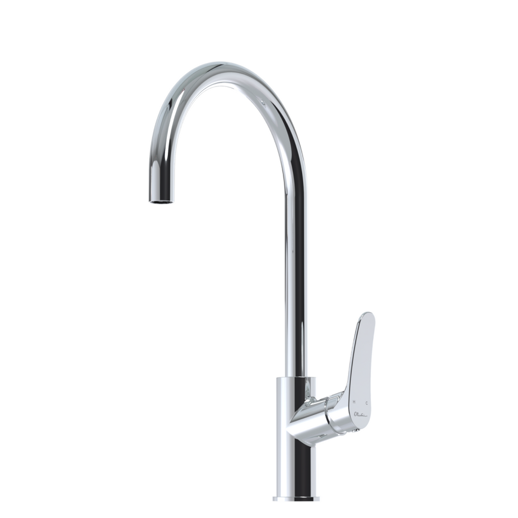 Oliveri Verona Gooseneck Sink Mixer - LF Chrome - VA306500CR