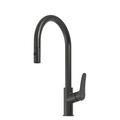 Oliveri Verona Pull-Out Gooseneck Spray Mixer - LF Gunmetal - VA306505GM-P