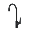 Oliveri Verona Gooseneck Sink Mixer - LF Matte Black - VA306516MB