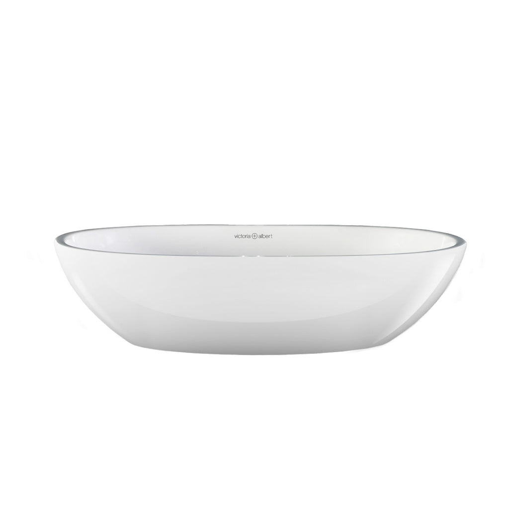 Victoria + Albert Barcelona 48 Above Counter Basin - Gloss White - VB-BAR-48-NO