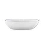 Victoria + Albert Barcelona 48 Above Counter Basin - Gloss White - VB-BAR-48-NO