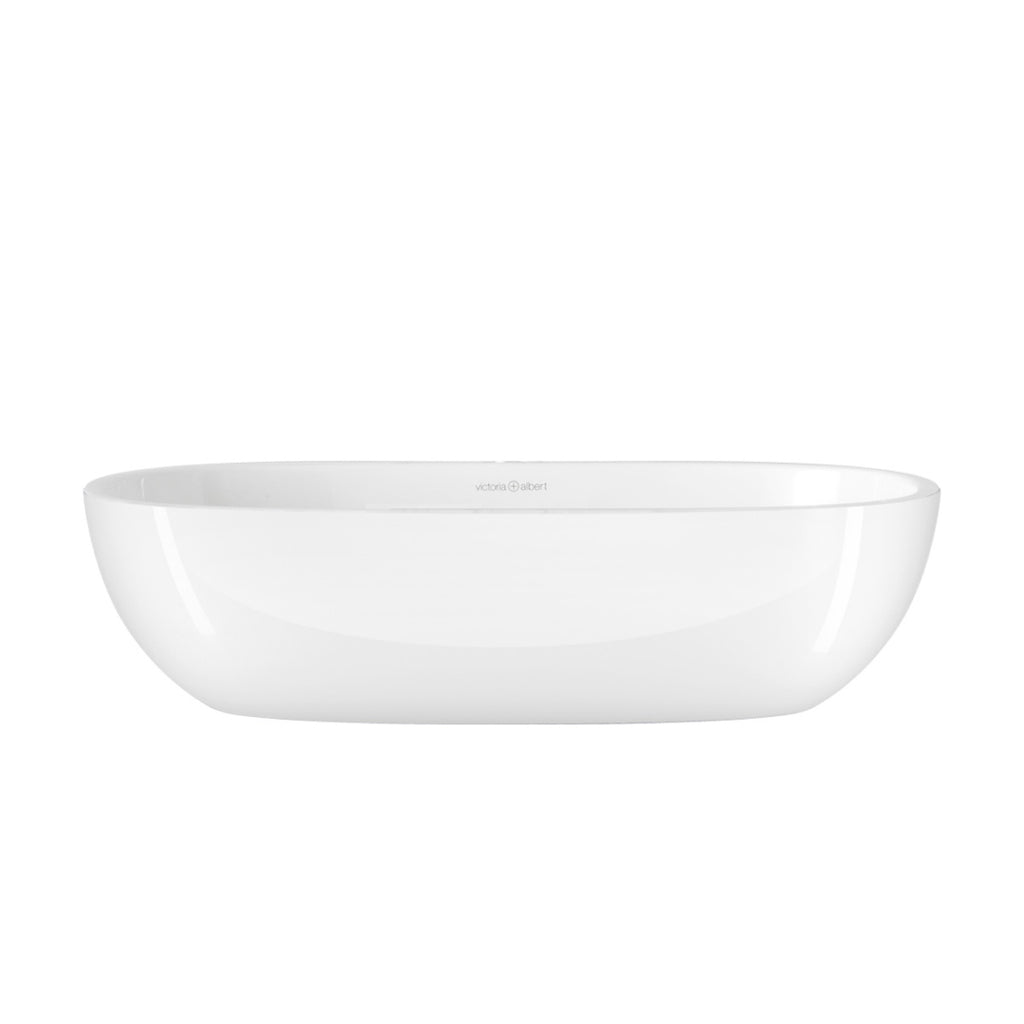 Victoria + Albert Barcelona 55 Above Counter Basin - Gloss White - VB-BAR-55-IO
