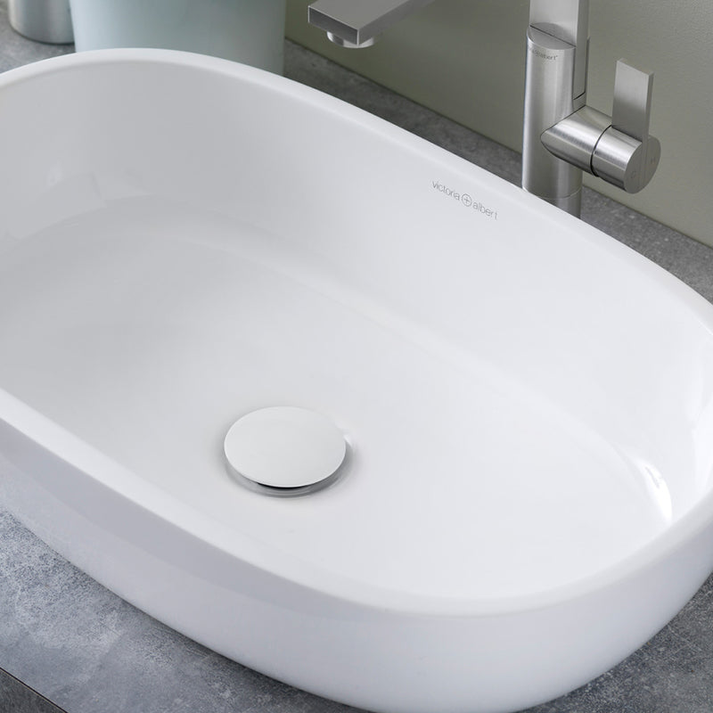 Victoria + Albert Barcelona 55 Above Counter Basin - Gloss White