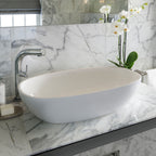 Victoria + Albert Barcelona 64 Above Counter Basin - Gloss White - VB-BAR-64-NO