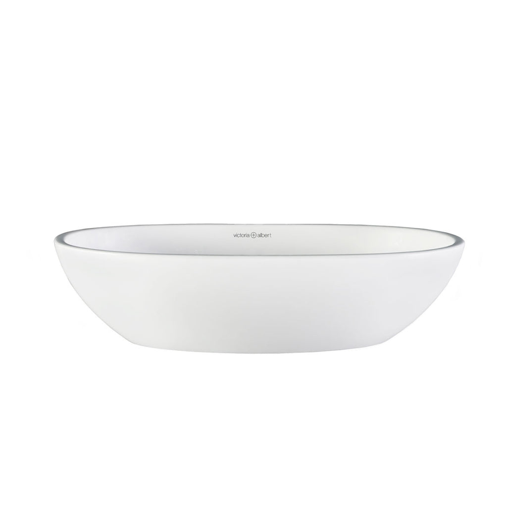 Victoria + Albert Barcelona 48 Above Counter Basin - Matte White - VB-BAR48M-SM-NO