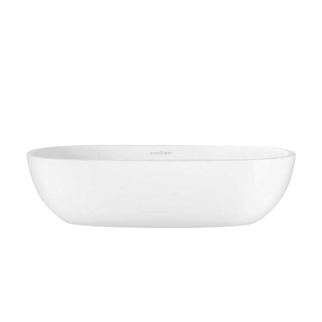 Victoria + Albert Barcelona 55 Above Counter Basin - Matte White - VB-BAR55M-SM-IO
