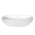 Victoria + Albert Barcelona 64 Above Counter Basin - Matte White - VB-BAR64M-SM-NO