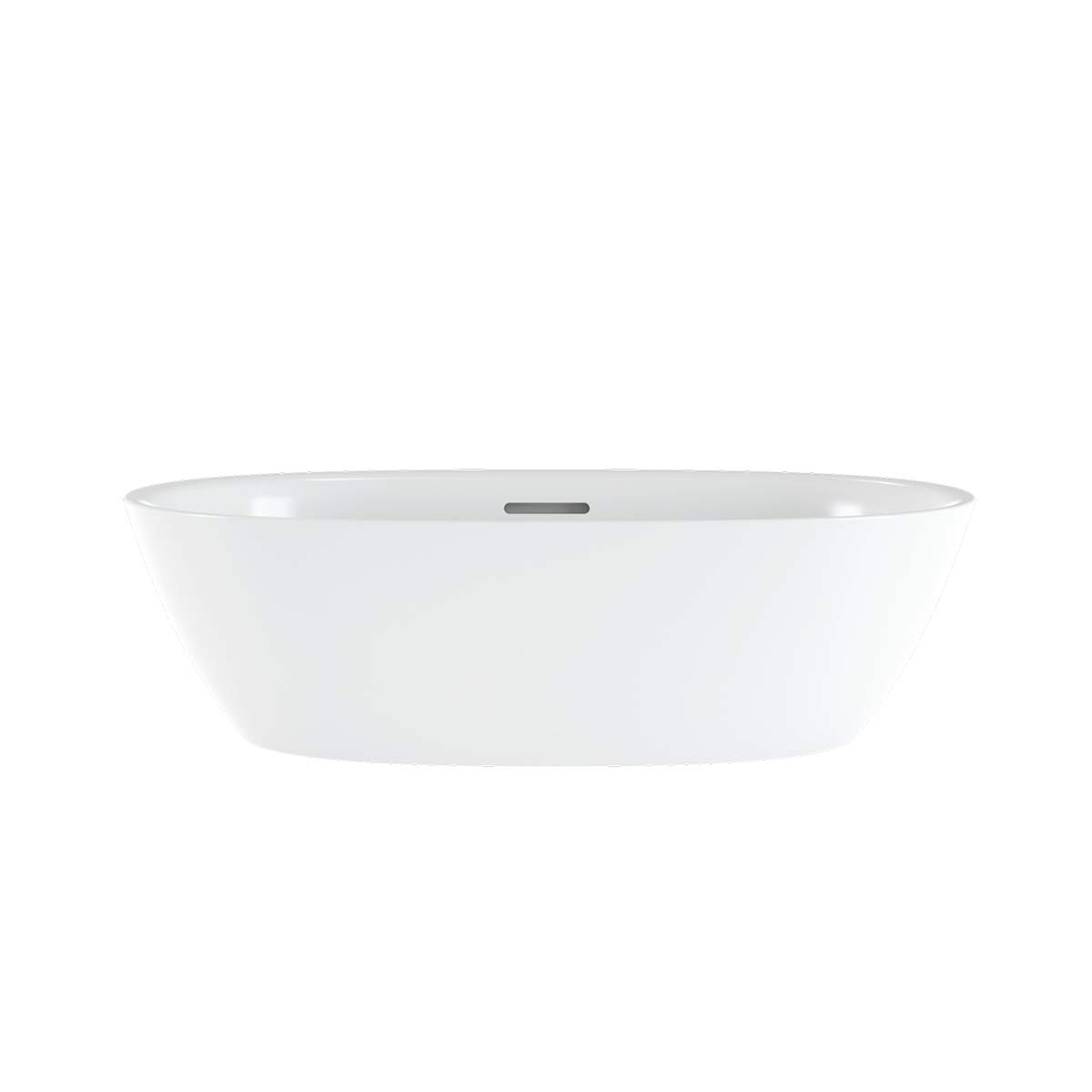 Victoria + Albert Lussari 55 Countertop Basin - Gloss White - VB-LUS-55-IO