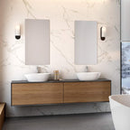 Victoria + Albert Lussari 55 Countertop Basin - Gloss White - VB-LUS-55-IO