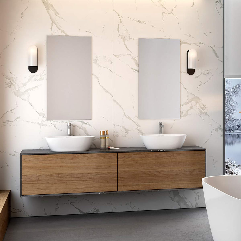 Victoria + Albert Lussari 55 Countertop Basin - Matte White - VB-LUS-55M-SM-IO