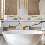 Victoria + Albert Lussari 55 Countertop Basin - Gloss White - VB-LUS-55-IO