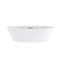 Victoria + Albert Lussari 55 Countertop Basin - Matte White - VB-LUS-55M-SM-IO