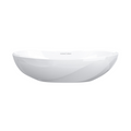 Victoria + Albert Seros 55 Above Counter Basin with Overflow - Gloss White VB-SER-55-IO