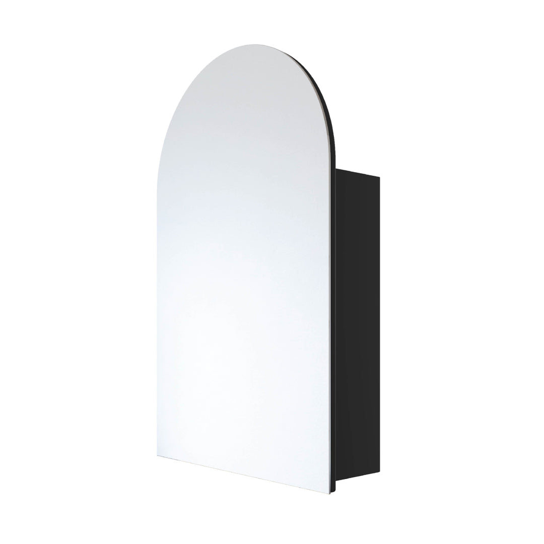 Thermogroup VC5080B Arch Black Mirror Cabinet