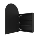 Thermogroup VC5080B Arch Black Mirror Cabinet