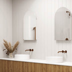 Thermogroup VC5080W Arch White Mirror Cabinet