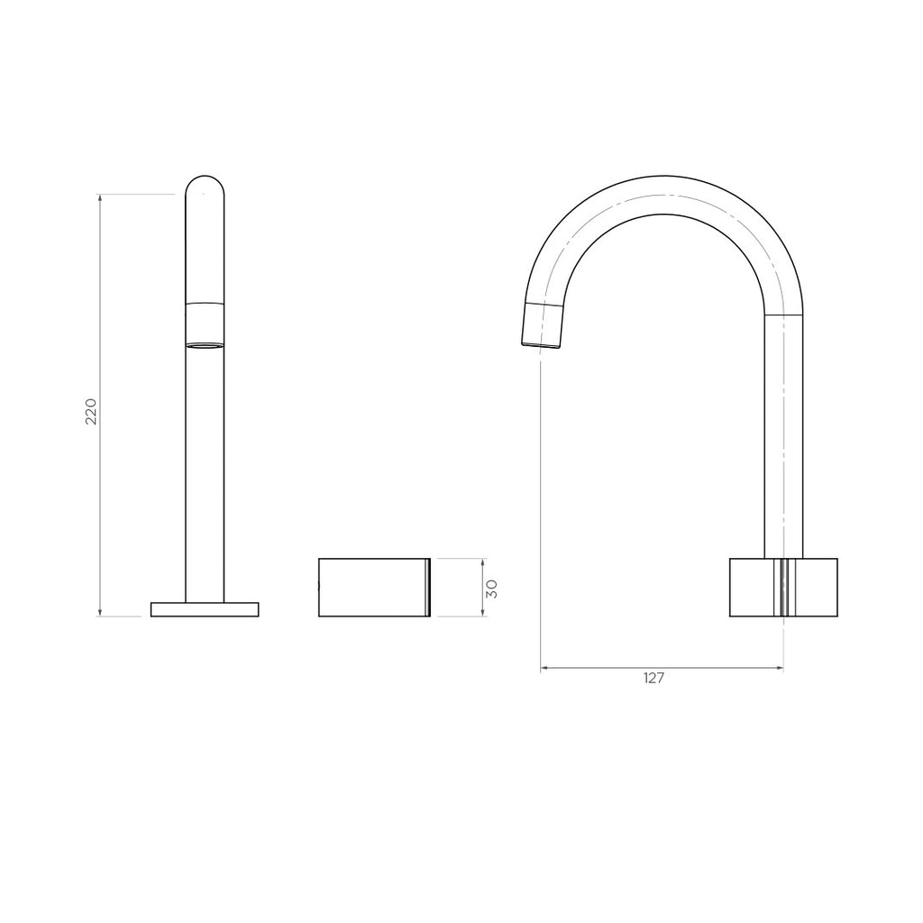 Arcisan Venn Basin Mixer - Chrome - VE012100