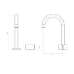 Arcisan Venn Basin Mixer - Chrome - VE012100