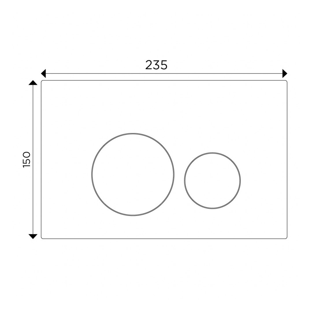 Streamline Arcisan Neion Wall Faced Intelligent Toilet with Remote, Arcisan Cistern - Includes Venn Chrome Button - NE041005 + VE04478