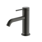 Oliveri Venice Curved Basin Mixer - LF Gun Metal - VE103505FGM