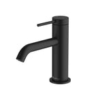 Oliveri Venice Curved Basin Mixer - LF Matte Black - VE103506FMB