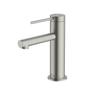 Oliveri Venice Straight Basin Mixer - LF Brushed Nickel - VE106504FBN