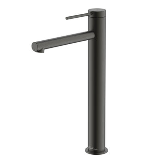 Oliveri Venice Straight Tower Basin Mixer - LF Gun Metal - VE107505FGM