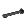 Oliveri Venice Straight Wall Spout - LF Matte Black - VE108206FMB
