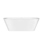 Victoria + Albert Vetralla 1650 Freestanding Bath - Matte White VE2M-N-SM-NO