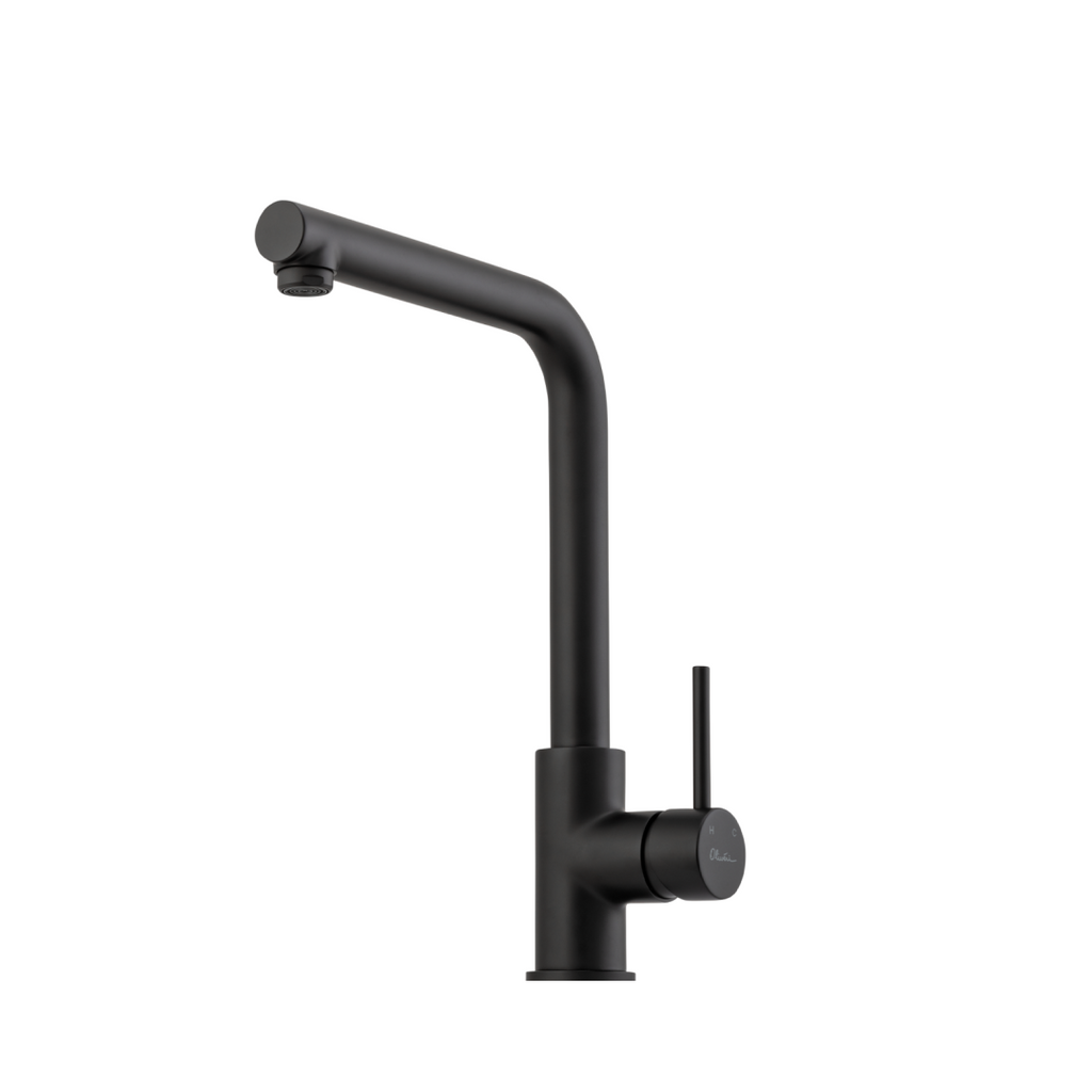 Oliveri Venice Right Angle Mixer - Matte Black - VE570FMB