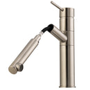 Oliveri Venice Pull-Out Swivel Sink Mixer - Brushed Nickel