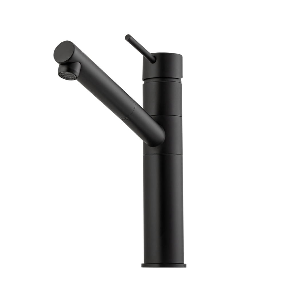 Oliveri Venice Pull-Out Swivel Sink Mixer - Matte Black - VE590FMB-P