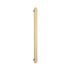 Thermorail 12V Flat/Pill Vertical Bar 900mm - VP900BB Brushed Brass