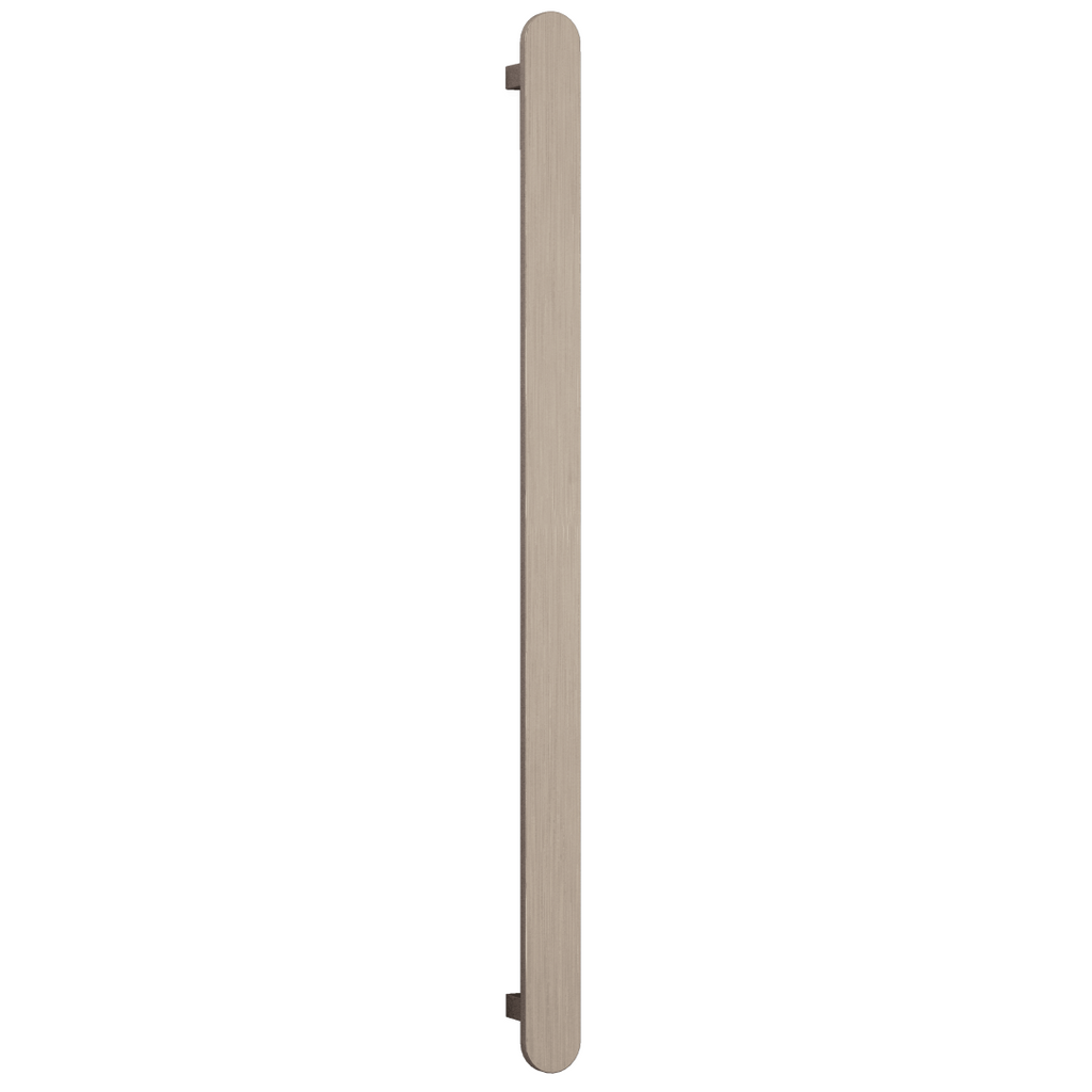 Thermorail 12V Flat/Pill Vertical Bar 900mm - VP900BN Brushed Nickel