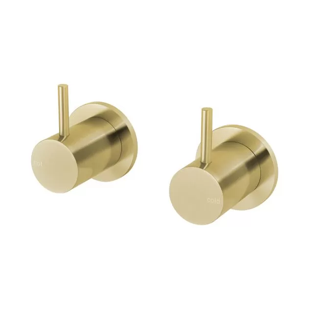 Phoenix Vivid Slimline Wall Top Assemblies - LF Brushed Gold - VS060-12-1